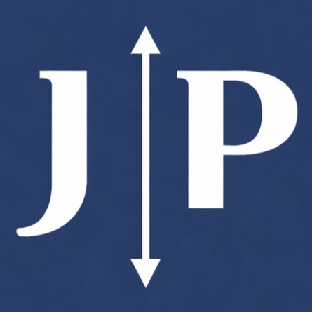 John Puno, SEO Consultant Logo Blue - Footer